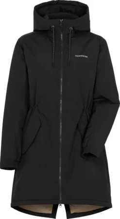 Didriksons Marta-Lisa Wns Parka Black Black 46