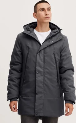 BLEND BHTalan Herren Winterparka Parka Winterjacke Mit Kapuze Mit Hochabschließendem Kragen