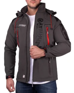 Geo Norway Herren Jacke Techno Dark Grey L -DIDRIKSONS Verkäufe f2ad23a644fadd3f748d44848f2e03bc