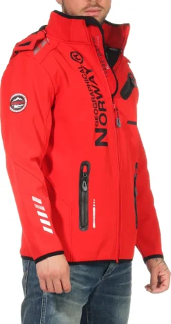 Geographical Norway Herren Softshell Übergangsjacke Model: G-River, Farbe: Rot/Schwarz, Größe XXL -DIDRIKSONS Verkäufe f448569660c4cd26e0deec81a81a156e