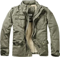 Brandit - Britannia Winter Jacket 9390-1 Olive Outdoor Winterjacke Herren Army Größe XXL