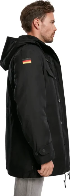 Brandit Jacke BW Parka Flag In Black-XXXL -DIDRIKSONS Verkäufe fa2d13287afb2d9bf8bad1a84685c870