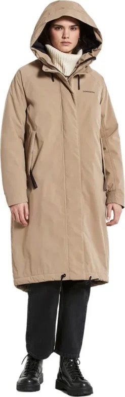 Didriksons Alicia Women's Parka Long 2, Größe_Bekleidung_NR:36, Didriksons_Farbe:beige -DIDRIKSONS Verkäufe fc1ec430bf75257b8510d6e1a4d626bc