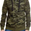 Burnside Herren Sweatjacke Full Zip Camo Hooded Fleece Jacket B8615 Green Camo XL -DIDRIKSONS Verkäufe ffe0549ade13721573314fd2e0f6cf04